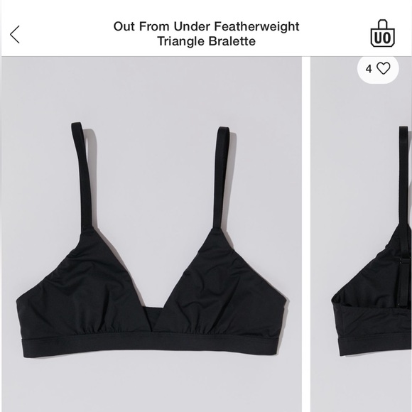⭐️2/20 Urban Outfitters Out from Under Triangle Bralette - Picture 3 of 9